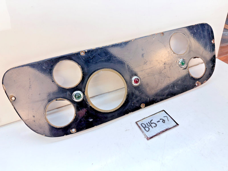 Vintage Stewart Warner Truck Jeep 5 Gauge Instrument Cluster Panel RAT ROD B45