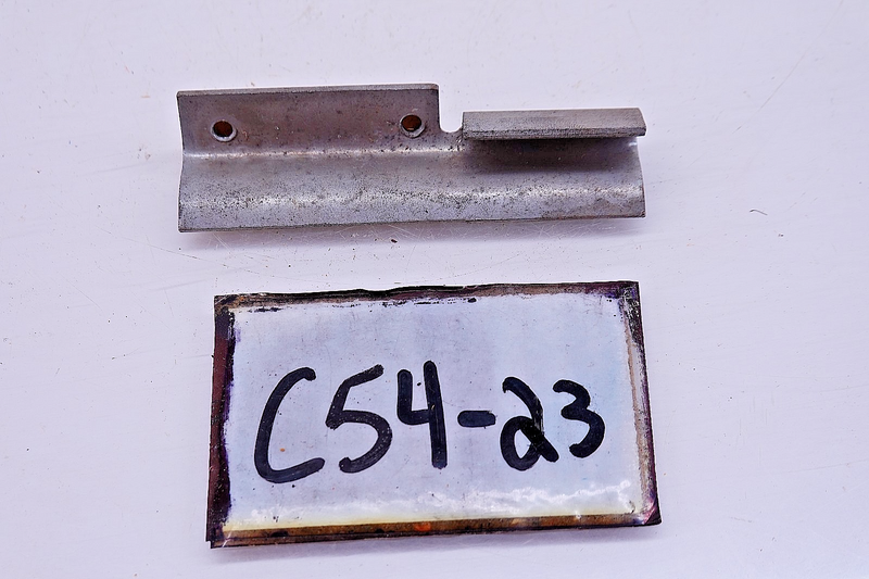 NOS 1955 MERCURY QUARTER PANEL WHEEL OPENING COVER REAR BRACKET C54-23