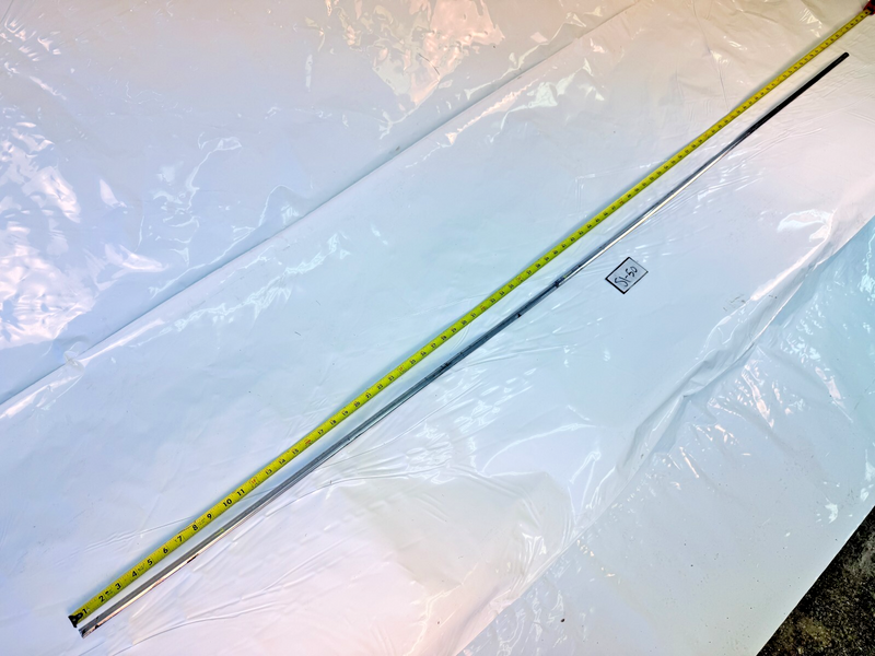 OEM 1960 IMPALA CONVERTIBLE 2 DOOR Quarter PAINT DIVIDER TRIM MOULDING LH S1-50