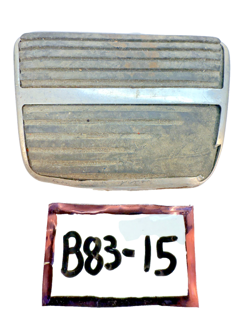 OEM GM 1967 - 1981 Corvette CAMARO FIREBIRD BRAKE/CLUTCH PEDAL PAD & TRIM B83-15