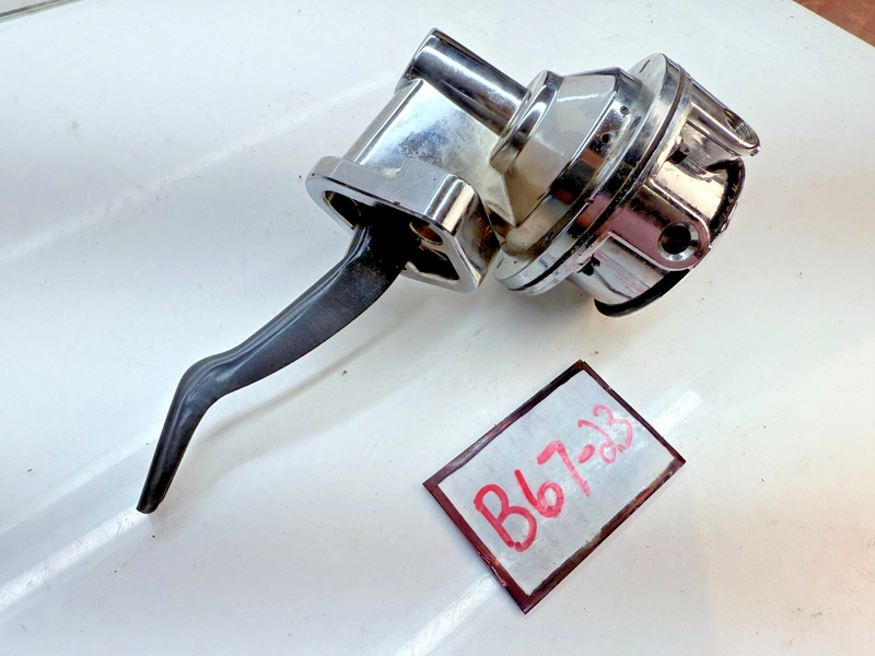 Ford Windsor 289 302 351 Mechanical High Flow Chrome Fuel Pump Mustang B67-23