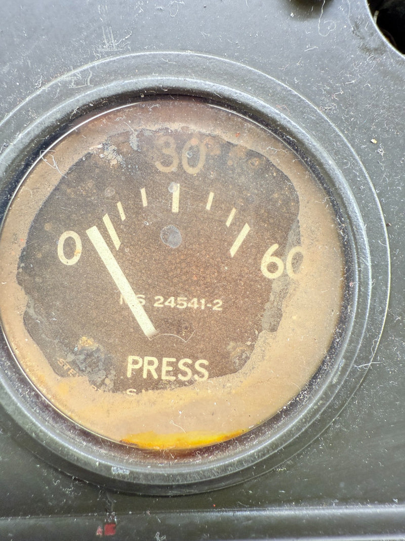 Original Jeep Willys Kaiser M38 Instrument Panel Gauge Speedometer Cluster C37-8