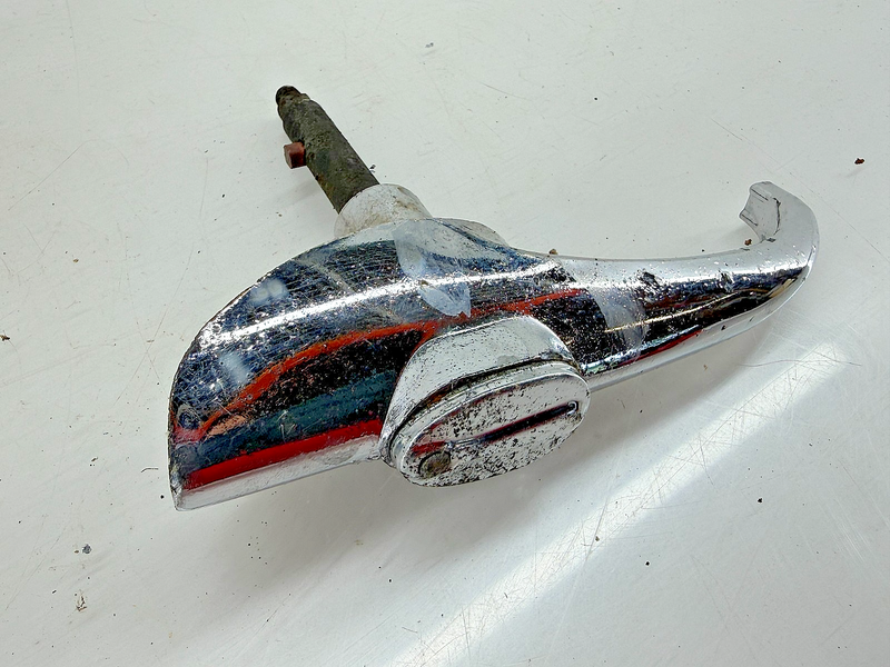 Vintage 1942 - 1946 1947 Chevrolet Aero Rear Trunk Handle Pontiac Chevy C34-51