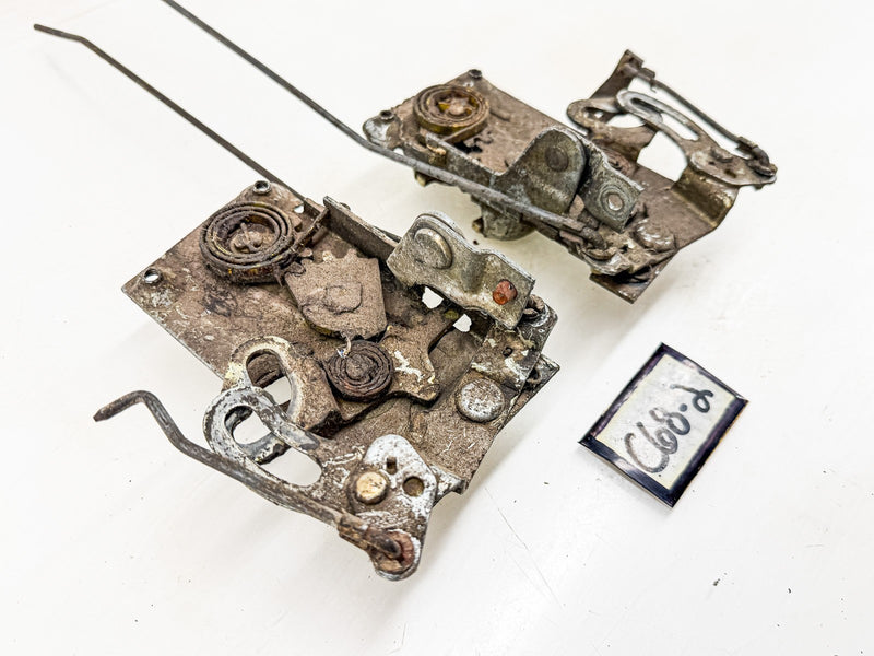 OEM 1964 - 1966 FORD FALCON MUSTANG DOOR LATCH PAIR LH RH C78-2