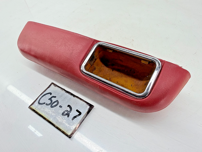 OEM 1964 Mercury Comet Caliente Cyclone RED LH REAR QUARTER ARM REST C50-27