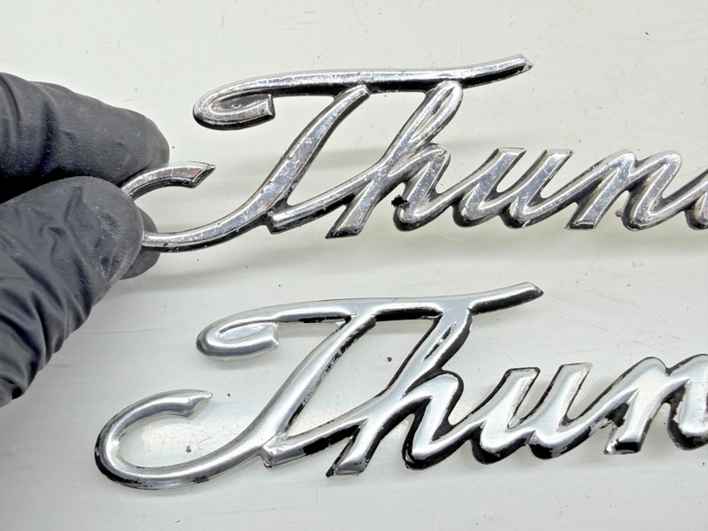 OEM 1960 - 1969 Ford Thunderbird Emblem Badge Pair C5SB-63291A36-A E9-35