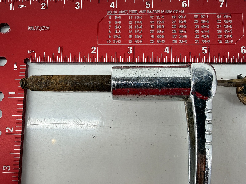 Vintage 1930s 1940s Buick Deck Lid Trunk Handle w/ Key Lock GM C34-32