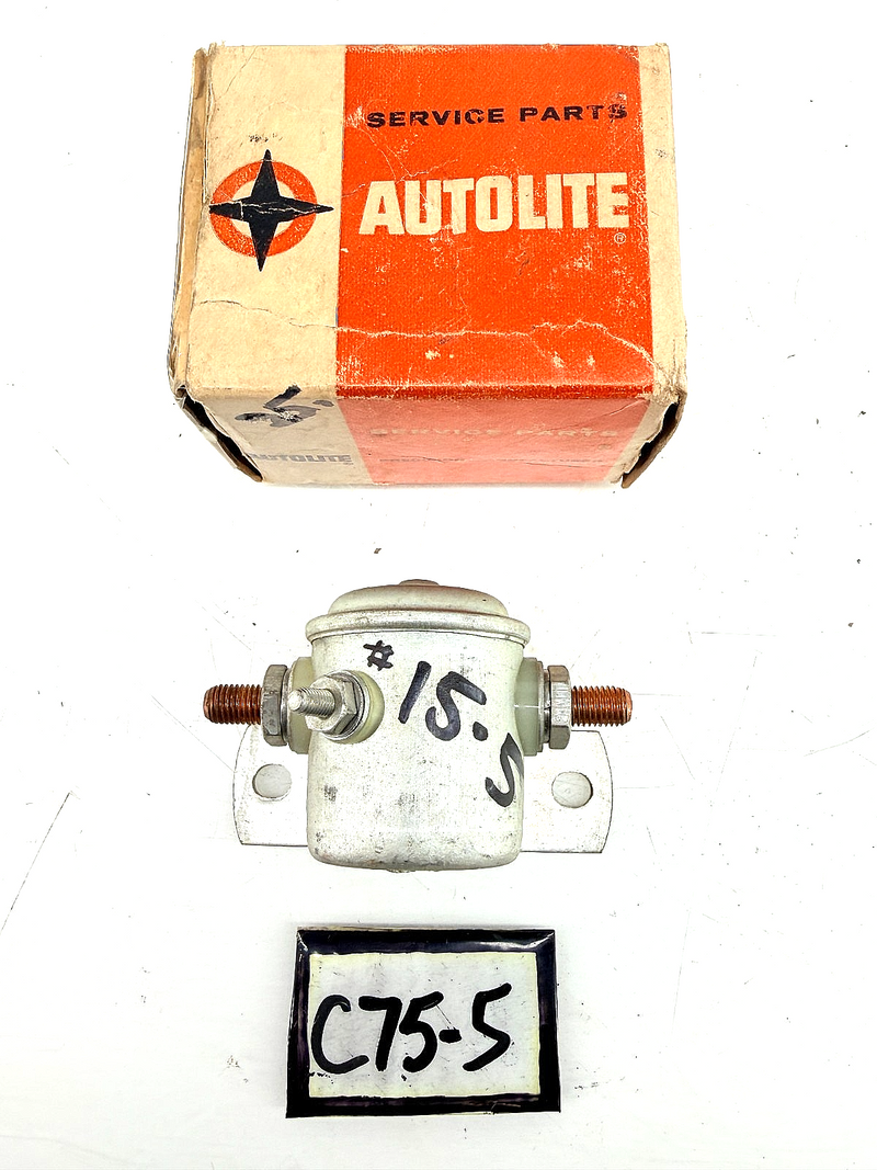 NOS 1956 - 1960 Dodge Plymouth DeSoto 12V Starter Solenoid SAW-4207 SS-566 C75-5