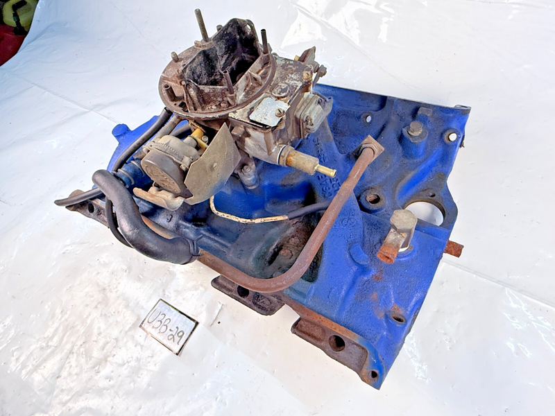 1966 Ford Galaxy 390 FE 2bbl Intake Manifold C6AE-9425-F Carburetor C60F U3B-29