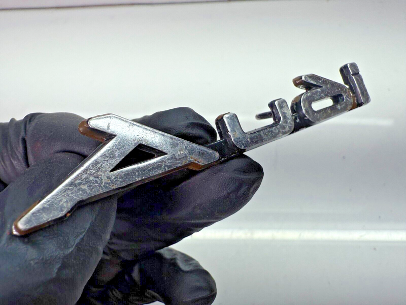 Vintage OEM 1968 - 1976 Audi Trunk Emblem #803853687 69 70 71 72 73 74 B32-124