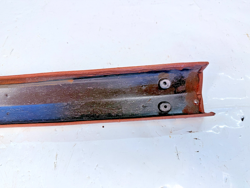 OEM 1969 - 1975 C3 Corvette Lower Rear Back Window Molding Trim Interior B82-9