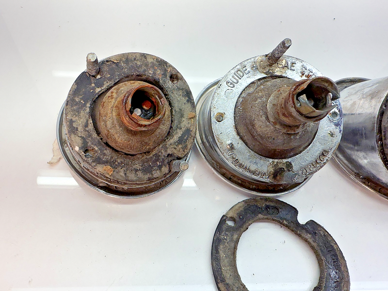 OEM 1963 – 1967 Corvette Tail Lamp Light Assembly Original GUIDE Set of 4 B53-25