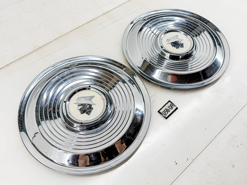 1955 1956 MERCURY MONTCLAIR MONTEREY MEDALIST COUPE HUBCAPS WHEEL COVERS U5B-129