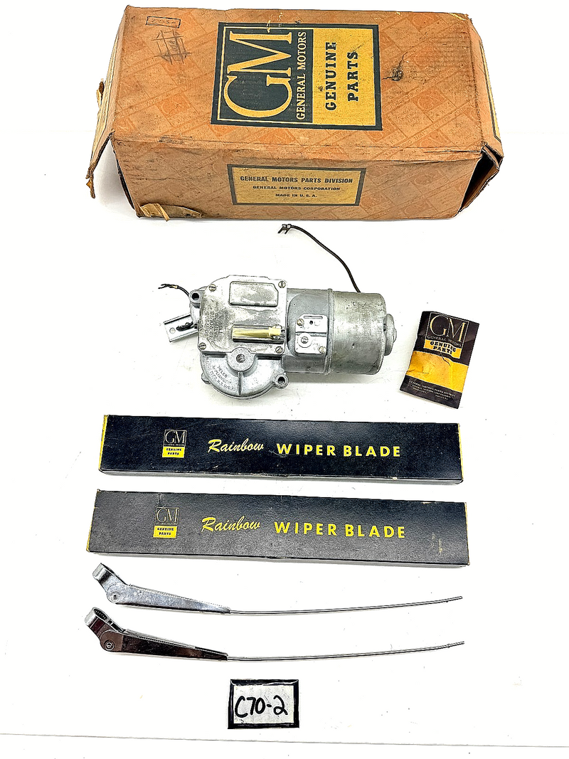 NOS 1955 - 1957 Chevy Corvette Bel Air Electric Windshield Wiper Motor 5047988