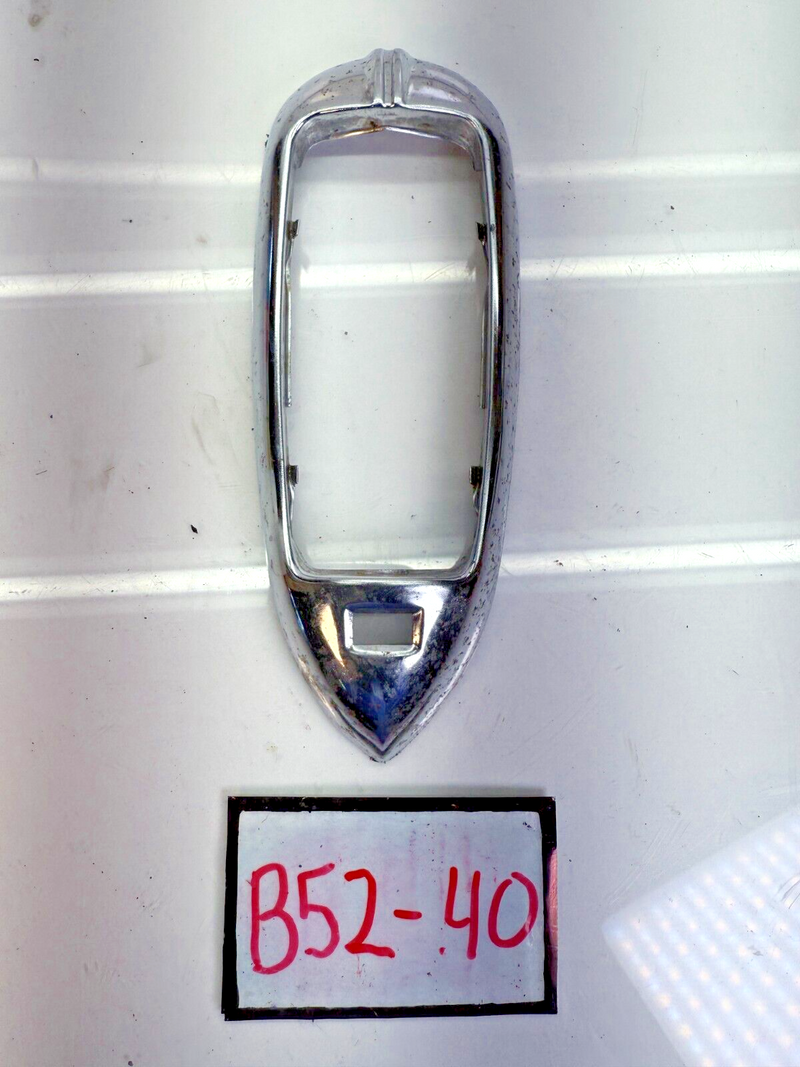 OEM 1956 Buick Special Century Dome Light Chrome Stainless Trim 56 B52-40