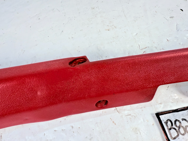 OEM 1969 - 1972 Corvette C3 Header Molding Red Coupe Trim Panel 1970 1971 B82-6