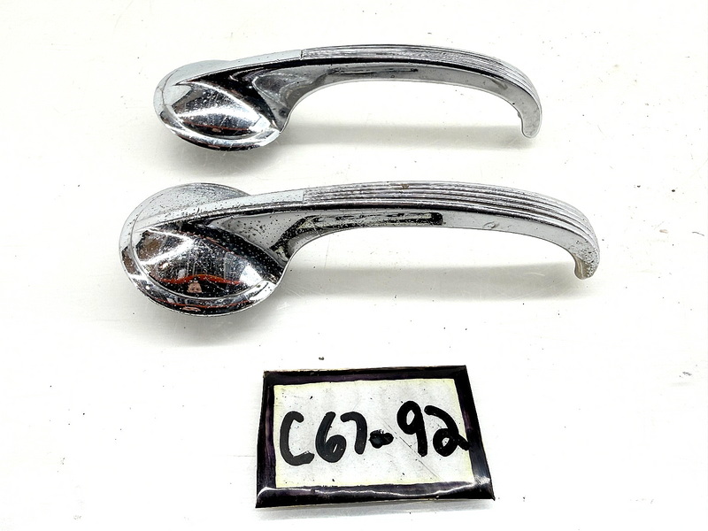 OEM 1955 1956 1957 GM Chevrolet Pontiac Interior Door Handles PT 4151872 C67-92