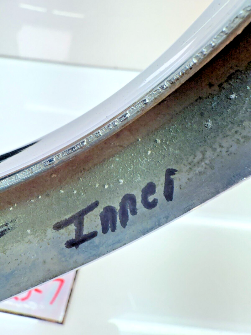 OEM 1963 Buick Special  Inner Headlamp Headlight Chrome Bezel 5954315 63 C23-7