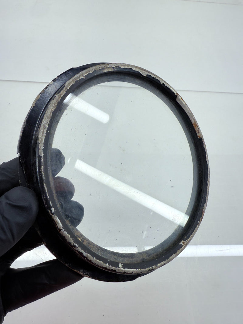 OEM 1950s 1960s Willys Jeep CJ5 CJ6 Speedometer Glass Lens & Bezel C38-5