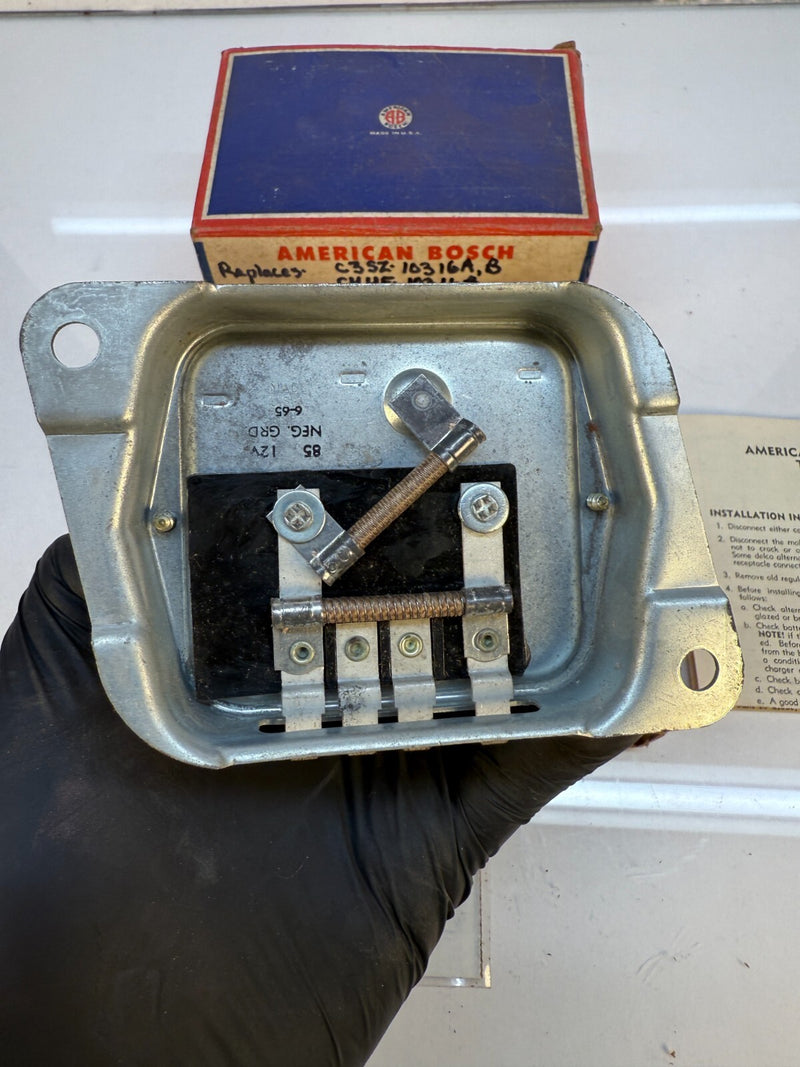 NOS 1965-77 Mustang Cougar Ford F100- F350 VOLTAGE REGULATOR C3SZ-10316-B C16-7