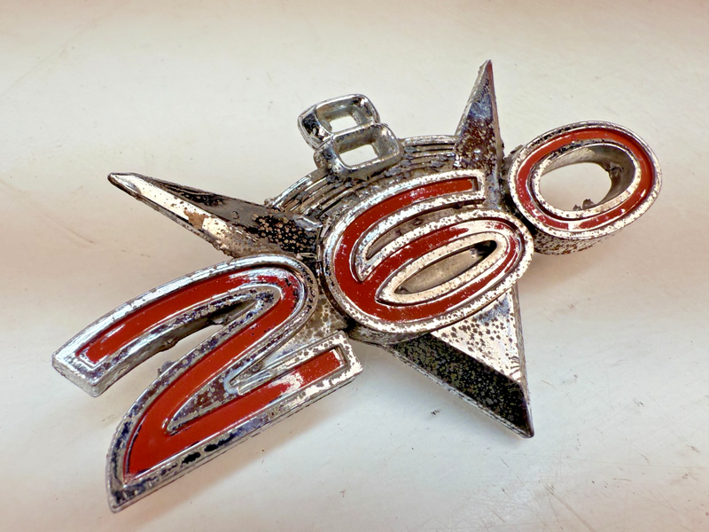 OEM 1962 - 1964 Ford Fairlane 260 V8 Fender Emblem C20B-160144-B E7-55