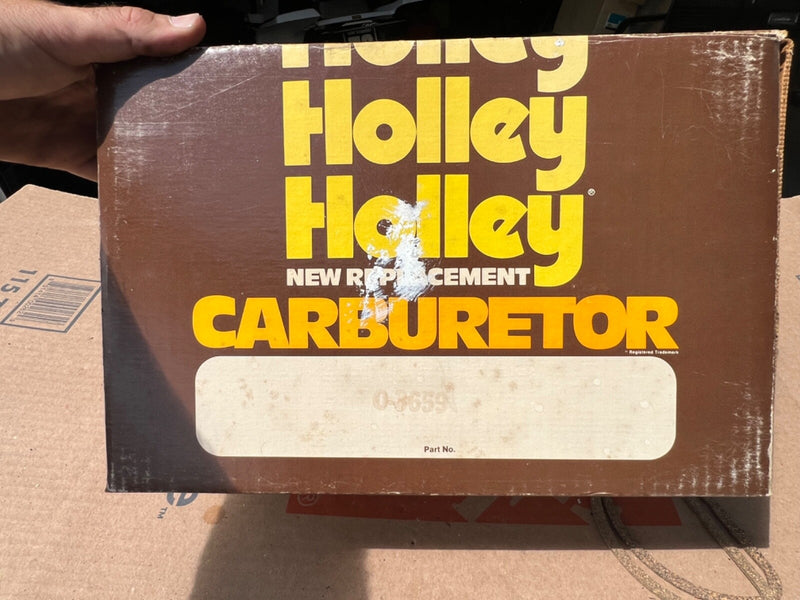 **NOS** 1968 Corvette Holley Tri Power 3x2 Carburetor **3659** 4056 68 69 NIB