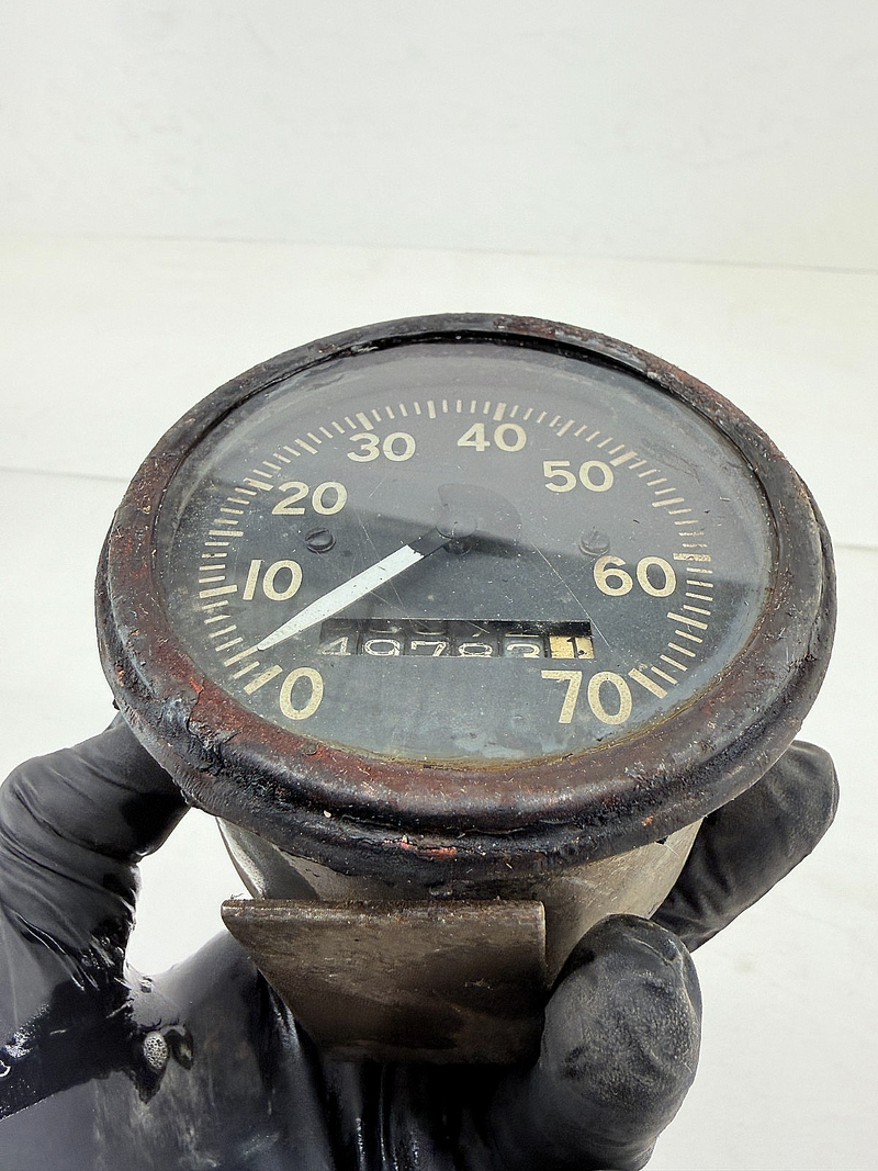 OEM 1946 - 64 Willys Jeep CJ2A CJ3A CJ3B GPW MB Speedo Speedometer 70MPH C33-32