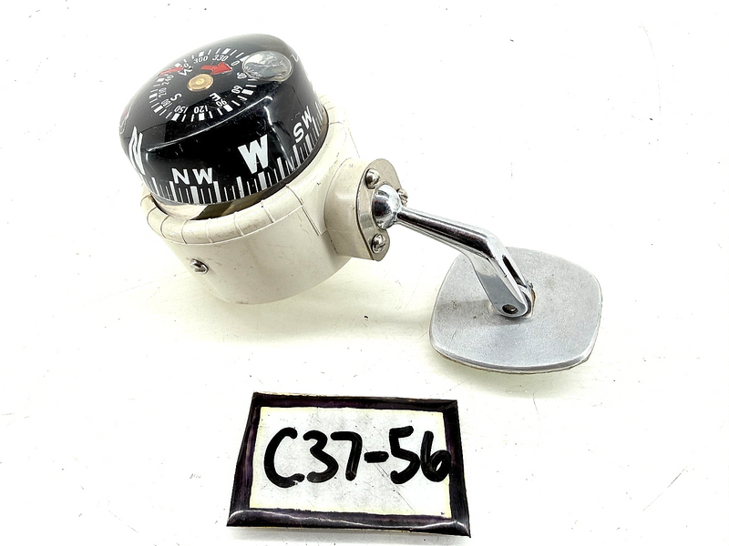 RARE Vintage 1959 Taylor NAVIGATOR Compass Self-Illuminated Hot Rat Rod C37-56