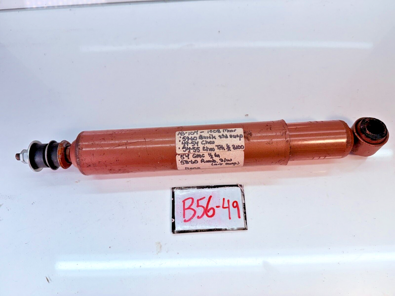 NOS Motorcraft SHOCK AB-104 1966 1967 1968 1969 Mustang Pickup Galaxie B56-49