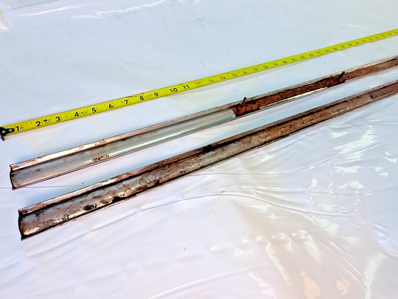 OEM 1960 Chevrolet Impala 4 Door Rear Long Quarter Fin Molding 69.5" 60 S1-63