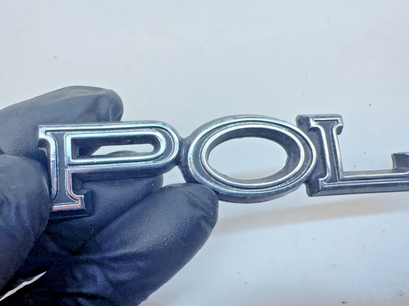 OEM 1969 1970 1971 Dodge Polara Fender Emblem Script Badge Mopar 2902300 E7-17