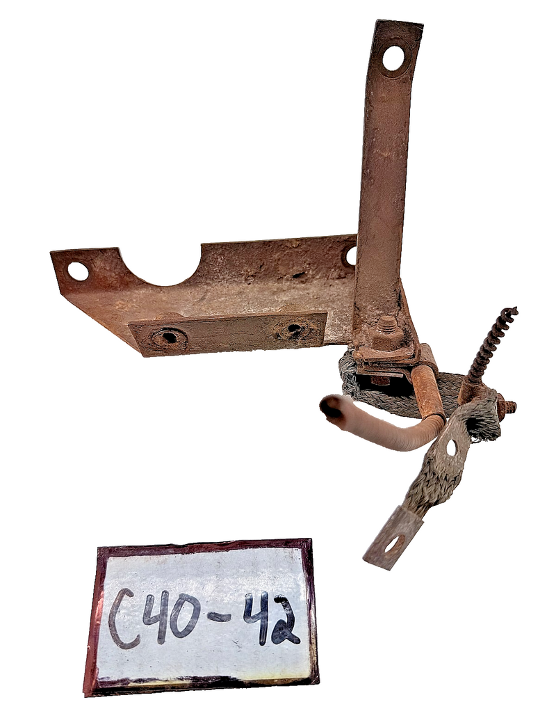 Original Ford GPW Jeep Willys MB CJ M38 Air Cleaner Mounting Bracket C40-42