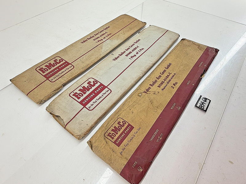 (1) NOS 1957 Ford Thunderbird Y-Block V8 Valve Cover Gasket 292 312 B9ME B54-62