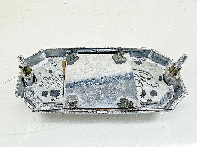 OEM 1971 1972 FORD LTD GALAXIE BROUGHAM ROOF PILLAR EMBLEM D1AZ-65517A20A E10-33