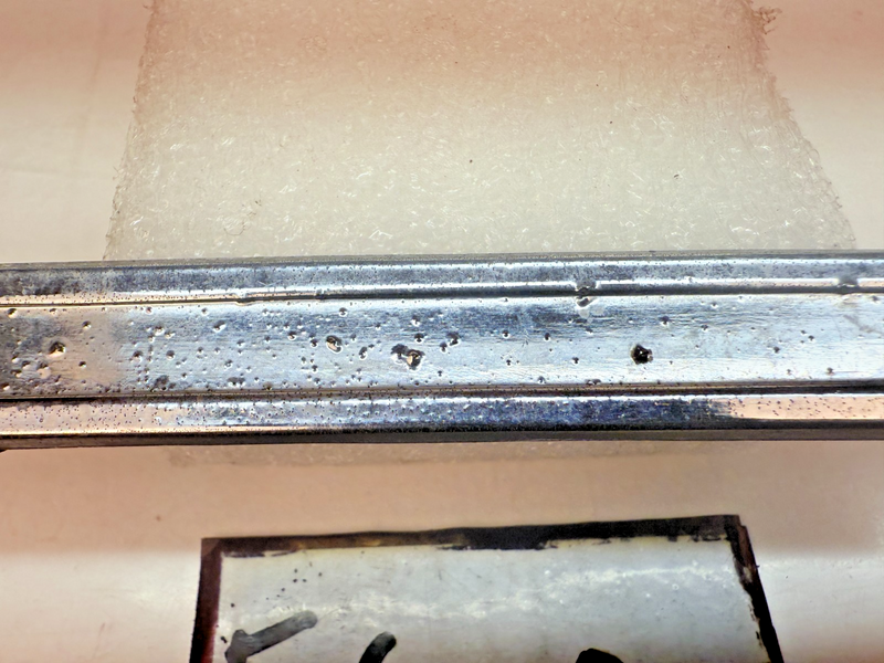 OEM 1960 Chevrolet Impala #4 Right Front Fender Chrome Molding Trim Louver E6-81