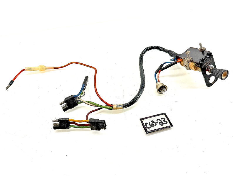 OEM 1963 1964 1965 1966 Ford F100 F250 F350 Emergency Warning Flasher Switch C63