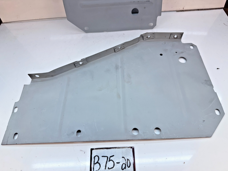 OEM 1956 1957 Chevy BelAir Engine Filler Panel Shield Radiator Support B75-2