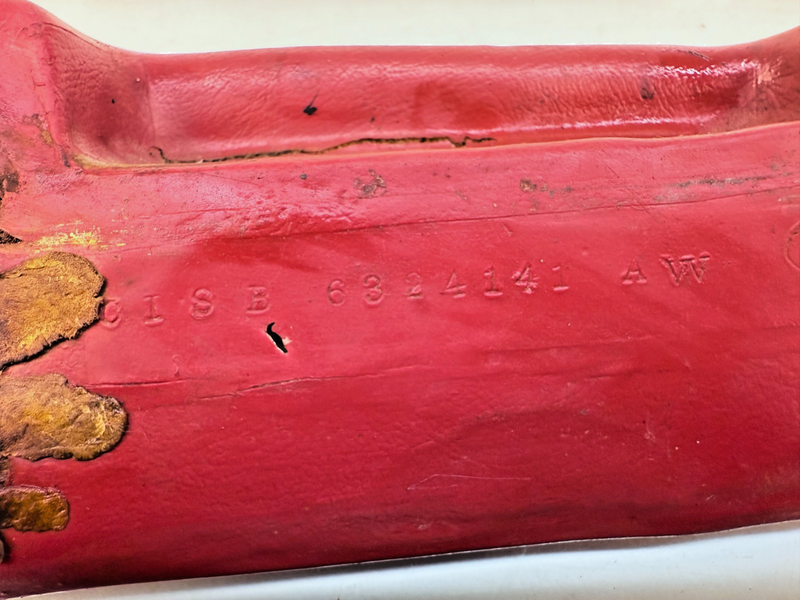 OEM 1961 FORD THUNDERBIRD ARMREST LH C1SB-6324141 RED B76-28
