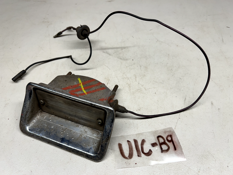 FORD THUNDERBIRD REAR BUMPER BACKUP LIGHT HOUSINGS 1961-1963 OEM U1C-B9-1
