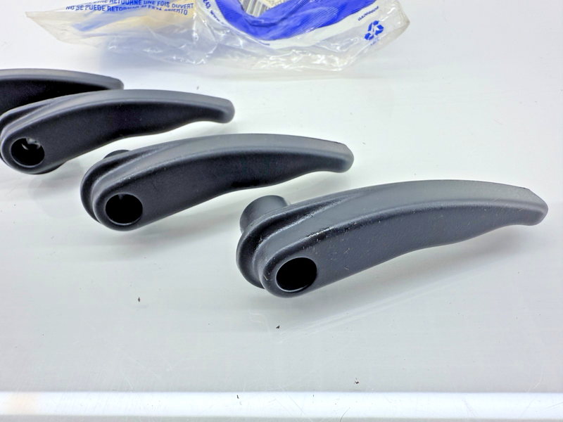 (4) NOS GM 12473376 Handles Passenger Seat Reclining Graphite 2002 C30-30