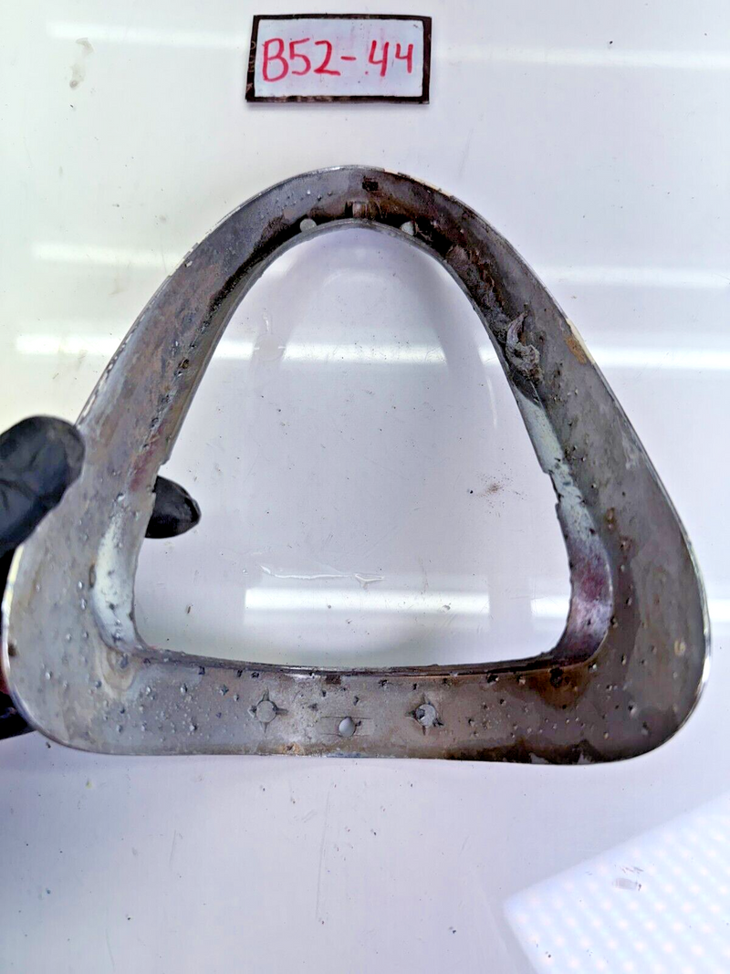 Vintage OEM 1955 Chevy Bel Air Tail Light Bezel Trim Pair 5945612 55 B52-44