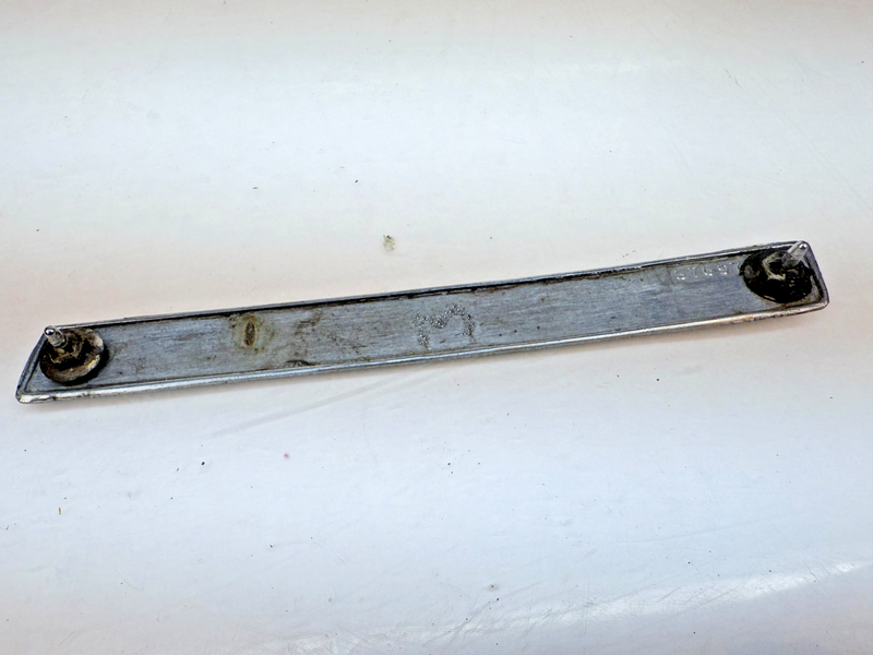 OEM 1960 Chevrolet Impala #3 Left Front Fender Chrome Molding Trim Louver E6-76