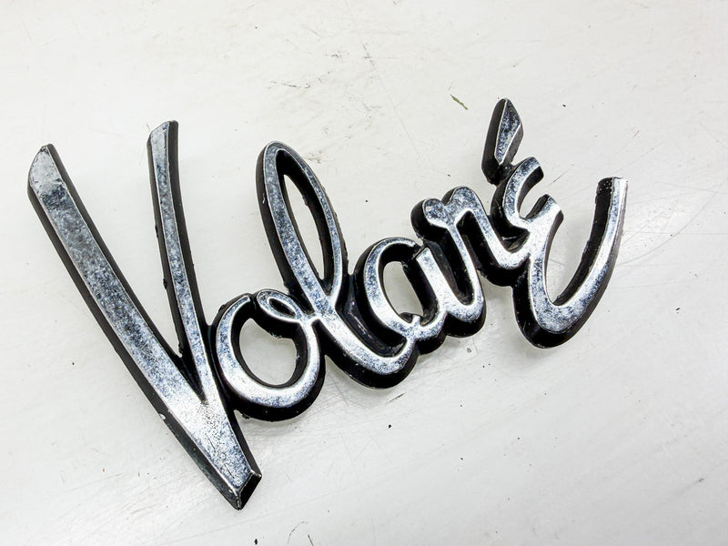 OEM 1976 - 1980 PLYMOUTH VOLARE FENDER EMBLEM MOPAR 4022352 E10-100