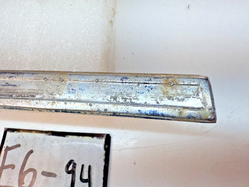 OEM 1960 Chevrolet Impala #7 Left Front Fender Chrome Molding Trim Louver E6-94