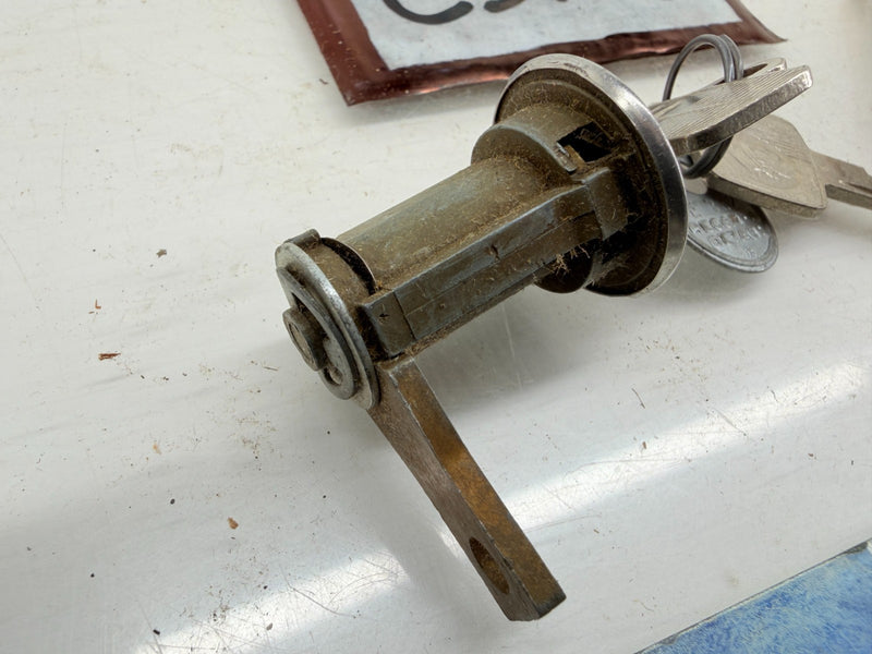 NOS 1962 - 1977 Mercury Comet Galaxie Mustang Door Lock Key Cylinder 1965 C57-13