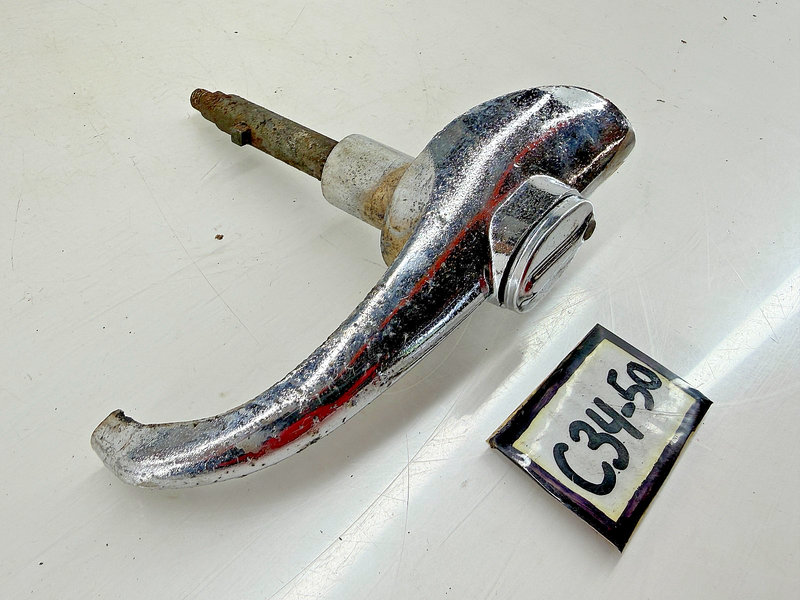 Vintage 1942 - 1946 1947 Chevrolet Aero Rear Trunk Handle Pontiac Chevy C34-50