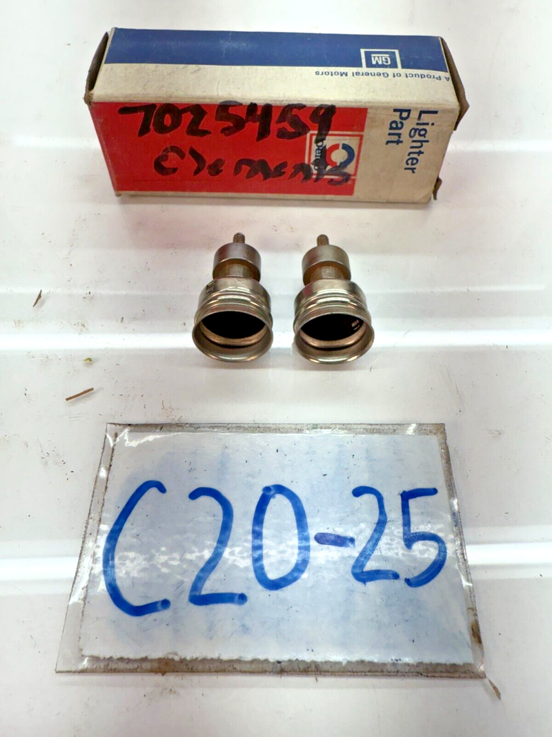 (2) NOS 1970-79 GS GTO 442 Camaro Nova Cigarette Lighter Elements 7025459 C20-25