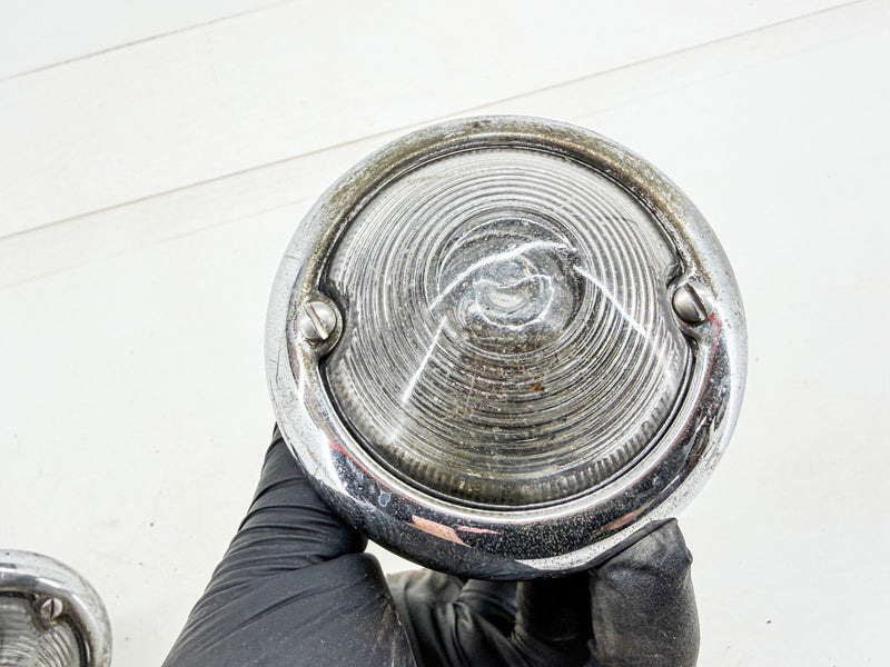 Vintage 1940s 1950s GM CHEVY GUIDE F-45 BACKUP LAMP PAIR C78-14