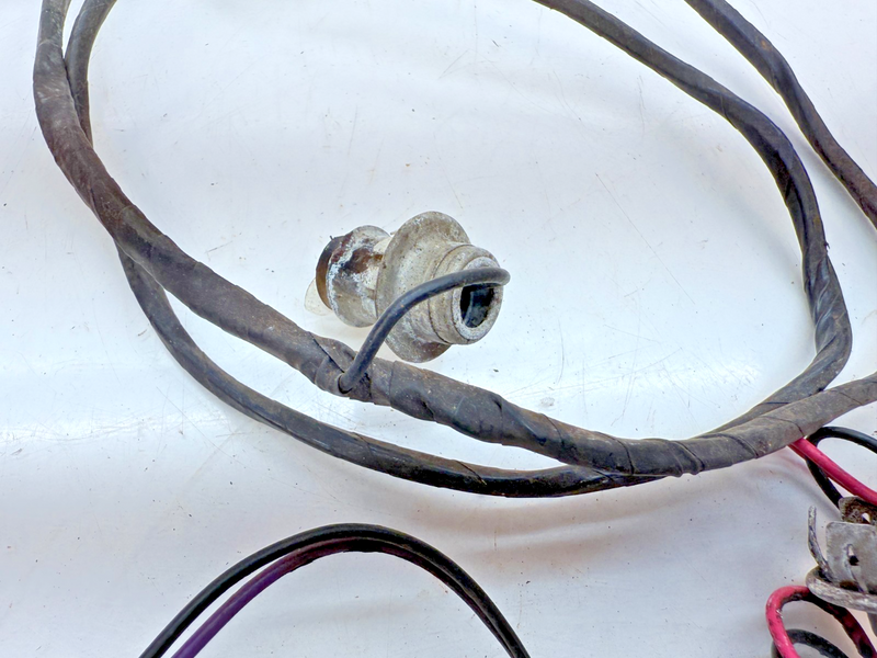 OEM 1960 60 Chevy Impala Rear Light Wiring Harness Rear Section 2 / 4 Door B80-6