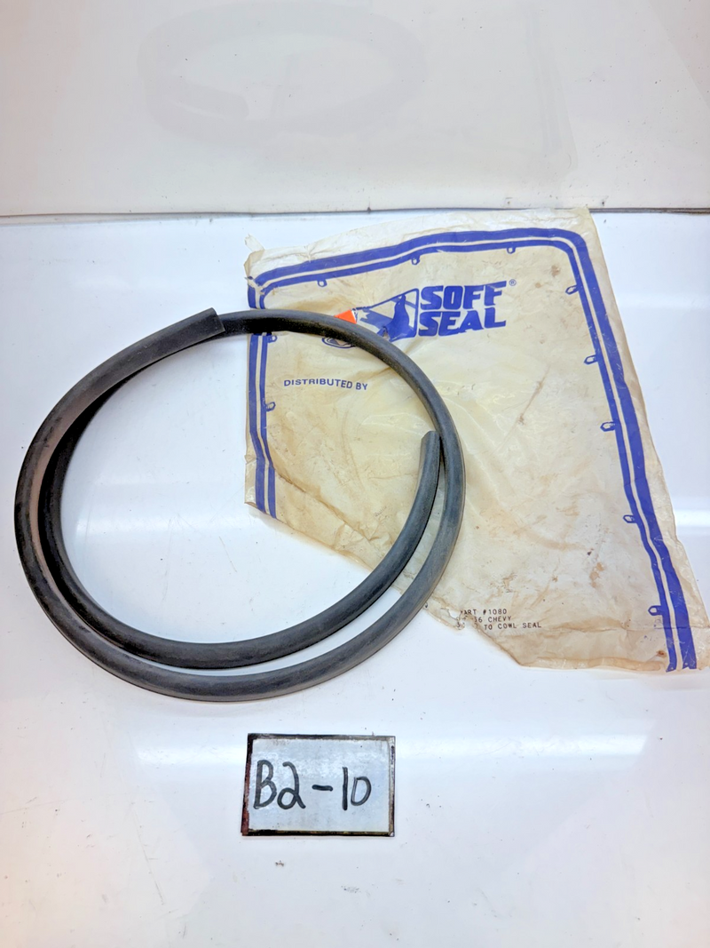 1955 1956 Chevy Chevrolet  All Cars SOFFSEAL Hood To Cowl Seal Bel Air B2-10